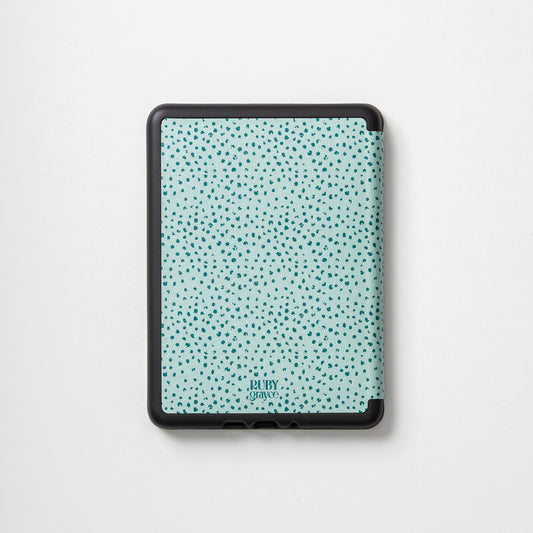 Dot Dot Blue Kindle Case