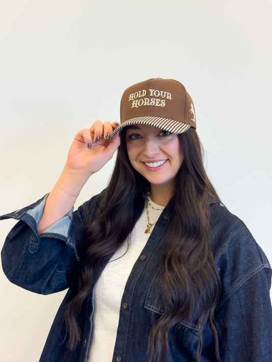 Hold Your Horses Trucker Hat