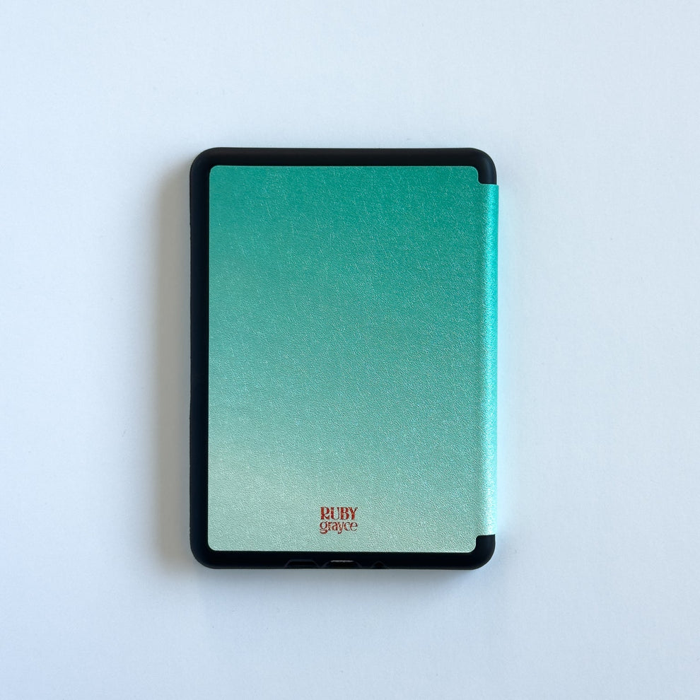 Mint Teal Kindle Case | The Life of a Book Girl | Ruby Grayce