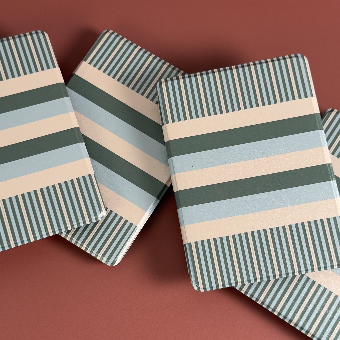 Cottage Stripe Kindle Case