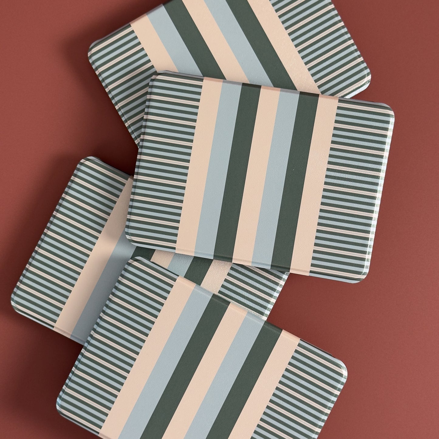 Cottage Stripe Kindle Case