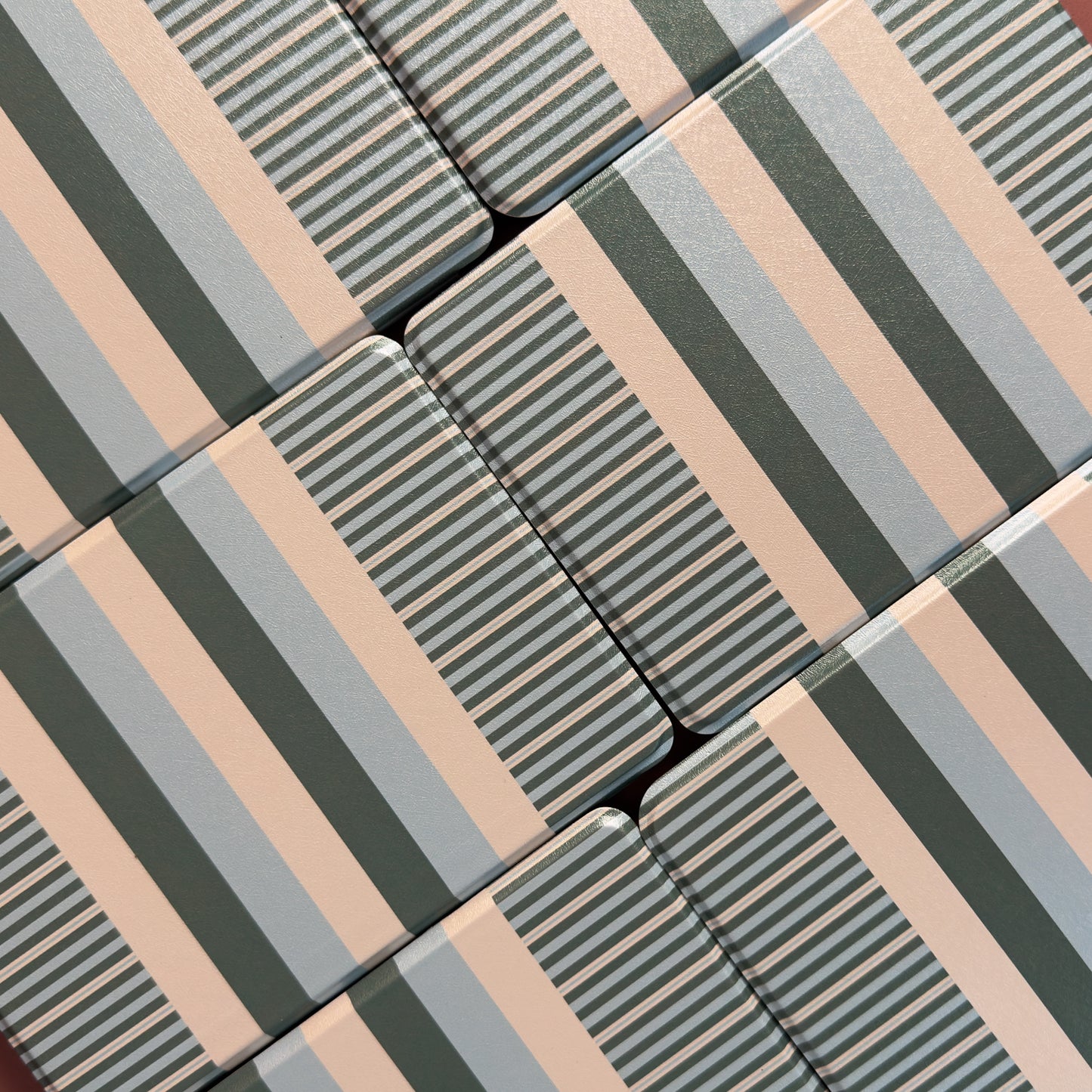 Cottage Stripe Kindle Case