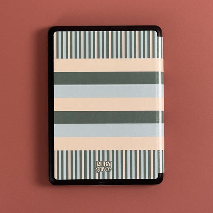 Cottage Stripe Kindle Case