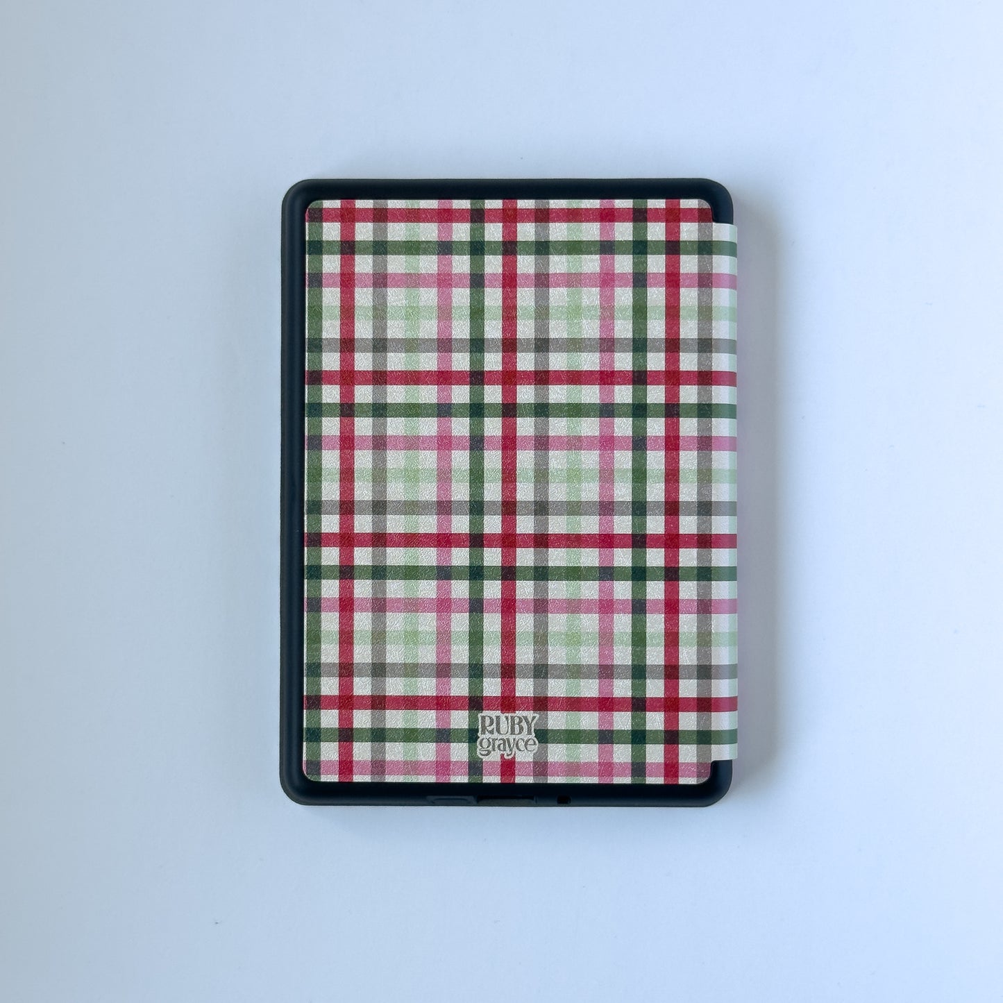 Plaid Tidings Kindle Case