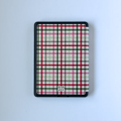 Plaid Tidings Kindle Case
