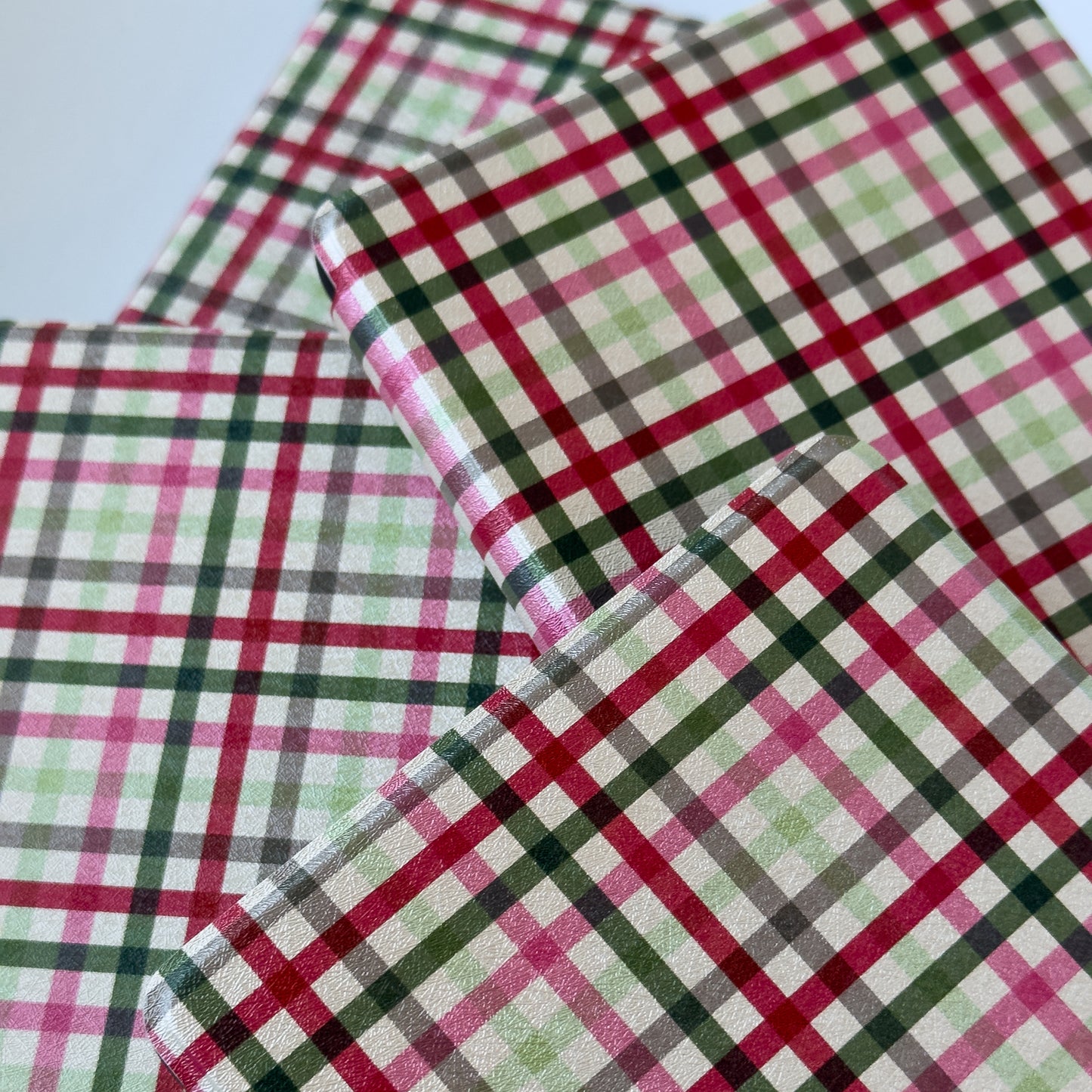 Plaid Tidings Kindle Case